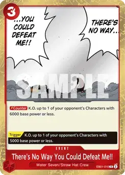 There's No Way You Could Defeat Me!! Memorial Collection