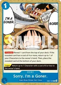 Sorry. I'm a Goner. Memorial Collection