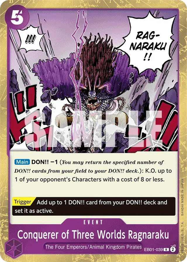 Conquerer of Three Worlds Ragnaraku Memorial Collection 39