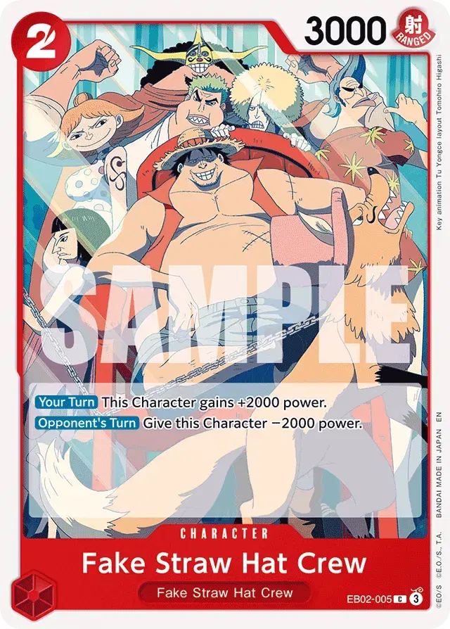 Fake Straw Hat Crew Anime 25th Collection 5