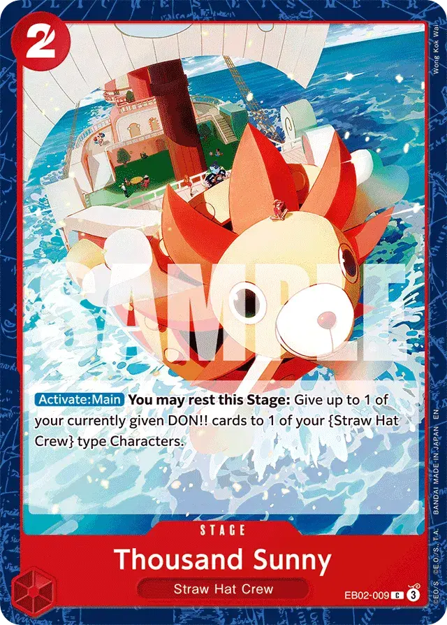Thousand Sunny Anime 25th Collection 9