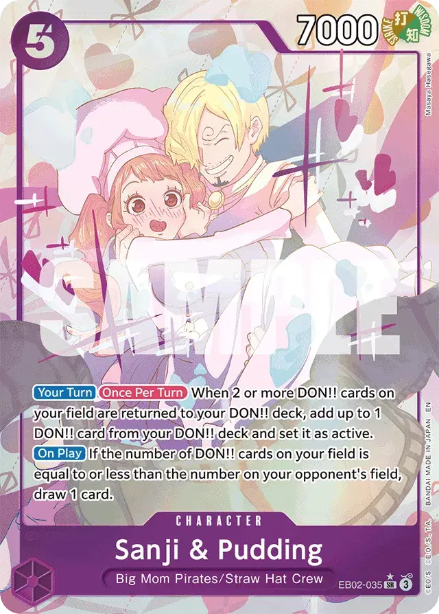 Sanji & Pudding Anime 25th Collection 35