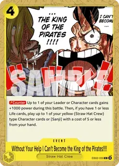 Without Your Help I Can't Become the King of the Pirates!!!! Anime 25th Collection