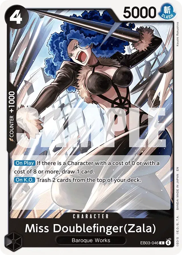 Miss Doublefinger(Zala) Heroines Edition 46
