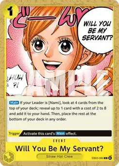 Will You Be My Servant? Heroines Edition
