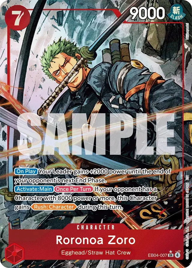 Roronoa Zoro Egghead Crisis 7
