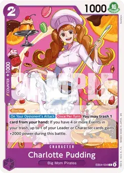 Charlotte Pudding Egghead Crisis