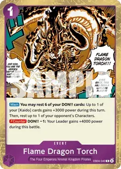 Flame Dragon Torch Egghead Crisis