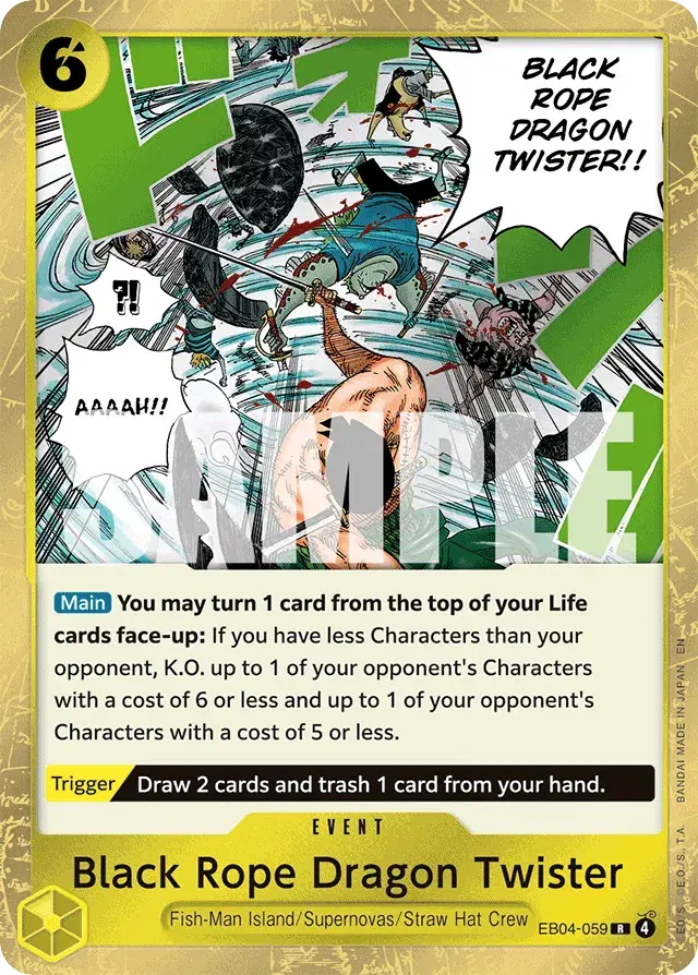 Black Rope Dragon Twister Egghead Crisis 59