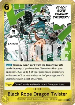 Black Rope Dragon Twister Egghead Crisis