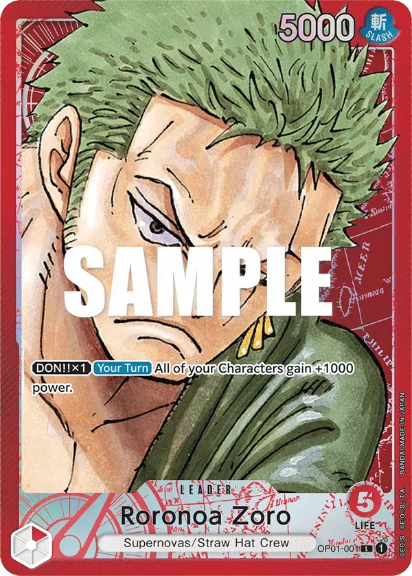 Roronoa Zoro Romance Dawn 1