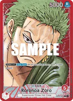 Roronoa Zoro Romance Dawn