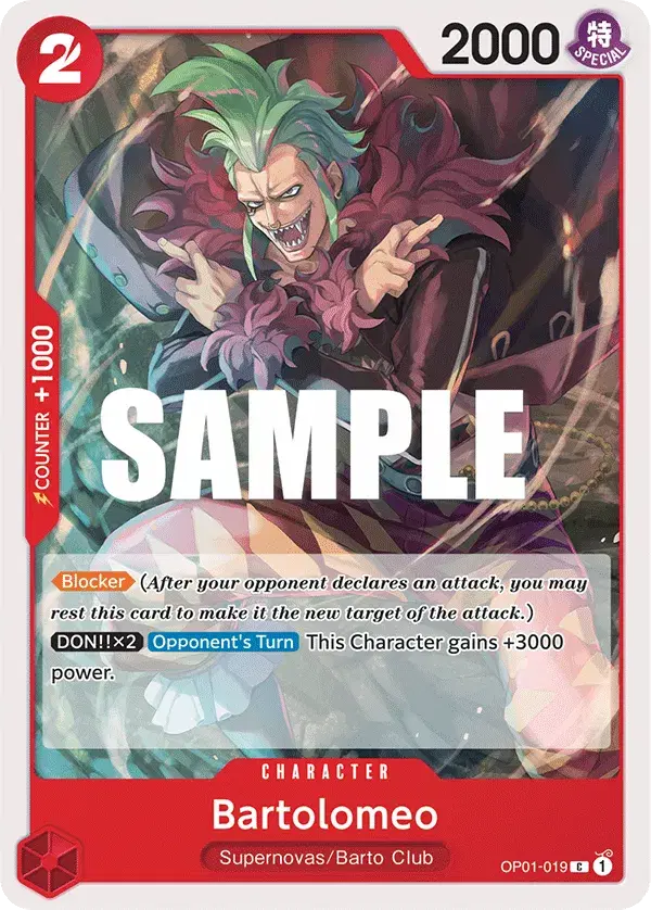 Bartolomeo Romance Dawn 19