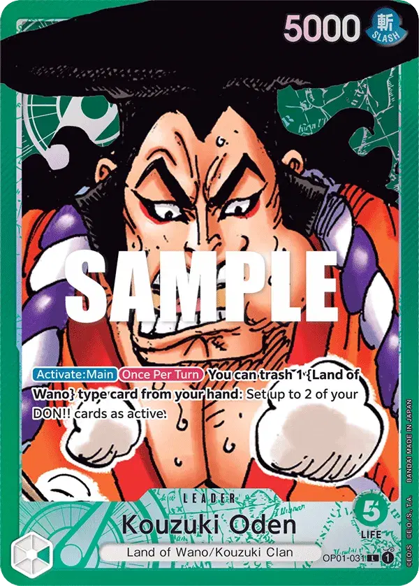 Kouzuki Oden Romance Dawn 31