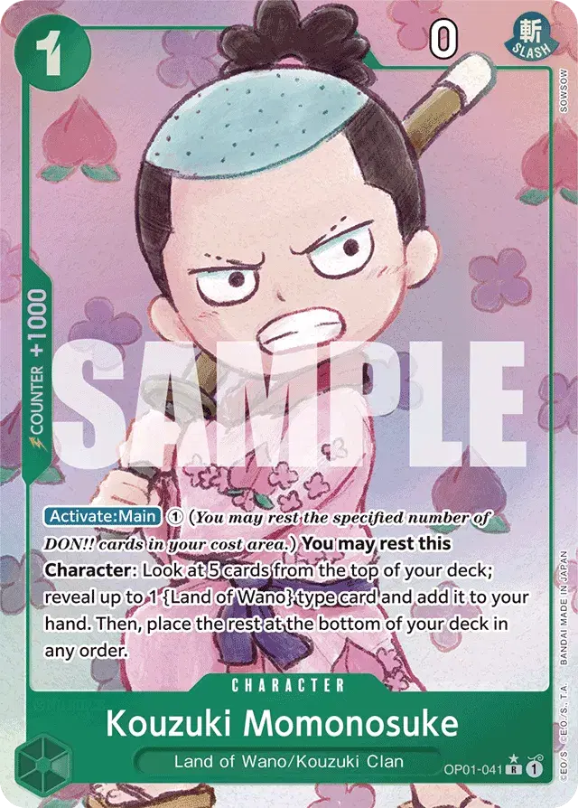 Kouzuki Momonosuke Romance Dawn 41
