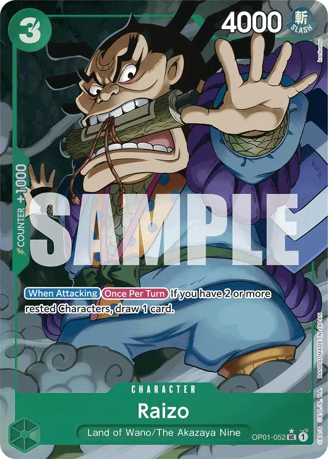 Raizo Romance Dawn 52