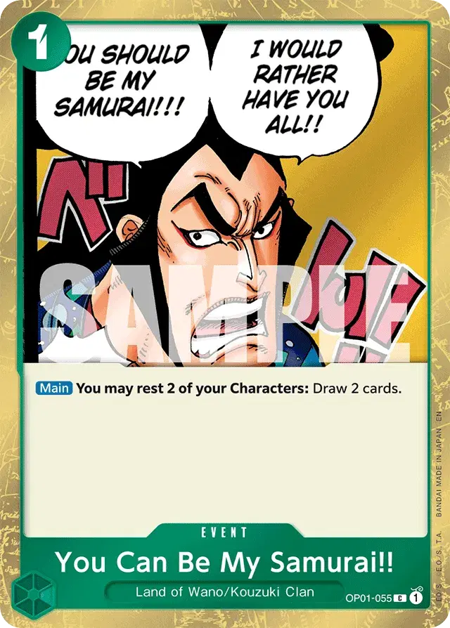 You Can Be My Samurai!! Romance Dawn 55