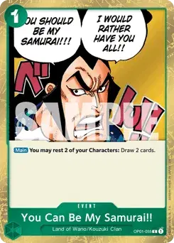 You Can Be My Samurai!! Romance Dawn