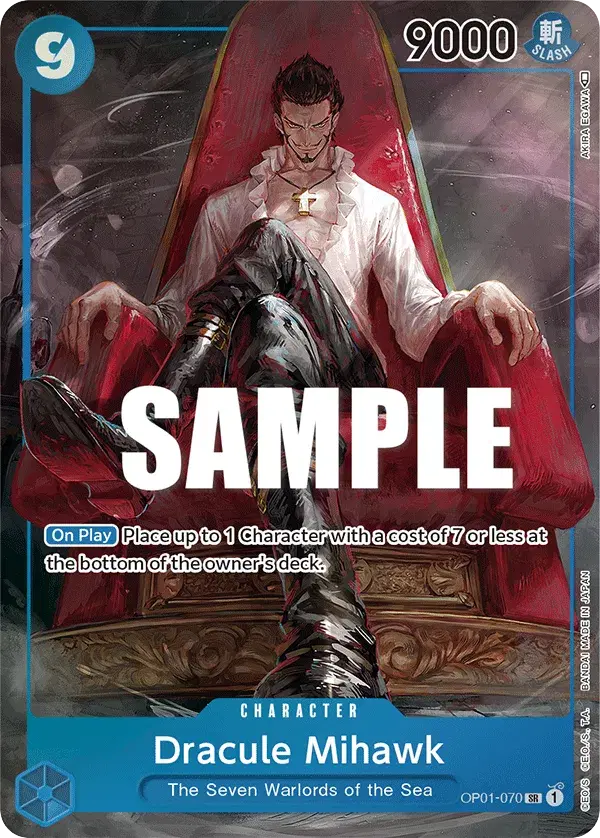 Dracule Mihawk Romance Dawn 70