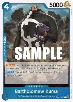 Bartholomew Kuma Romance Dawn
