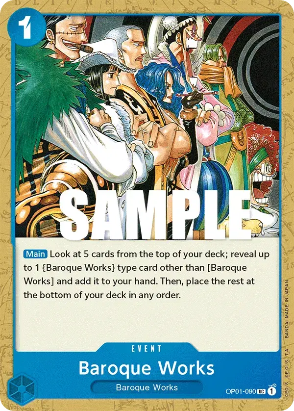 Baroque Works Romance Dawn 90