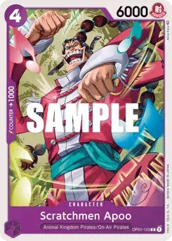 Scratchmen Apoo Romance Dawn