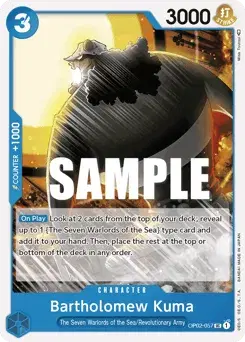 Bartholomew Kuma Paramount War