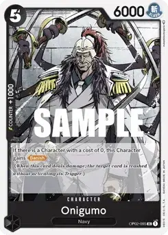 Onigumo Paramount War