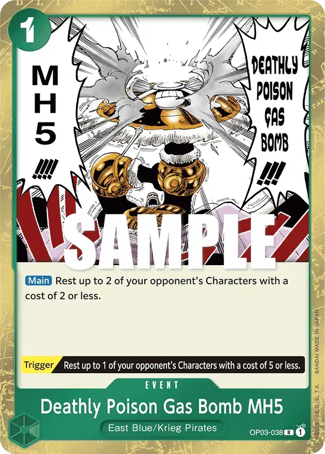 Deathly Poison Gas Bomb MH5 Pillars of Strength 38