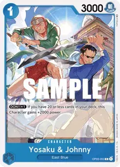 Yosaku & Johnny Pillars of Strength