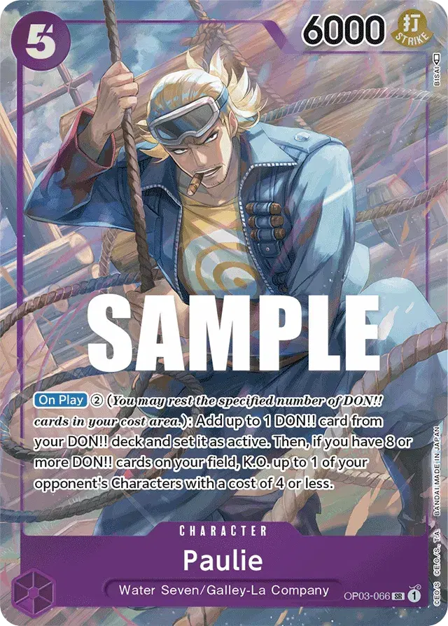 Paulie Pillars of Strength 66