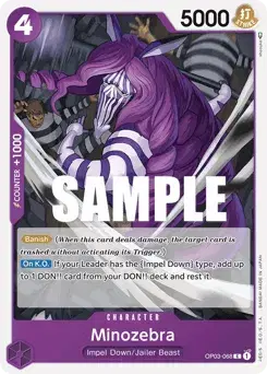 Minozebra Pillars of Strength