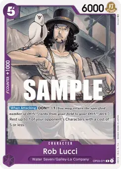Rob Lucci Pillars of Strength