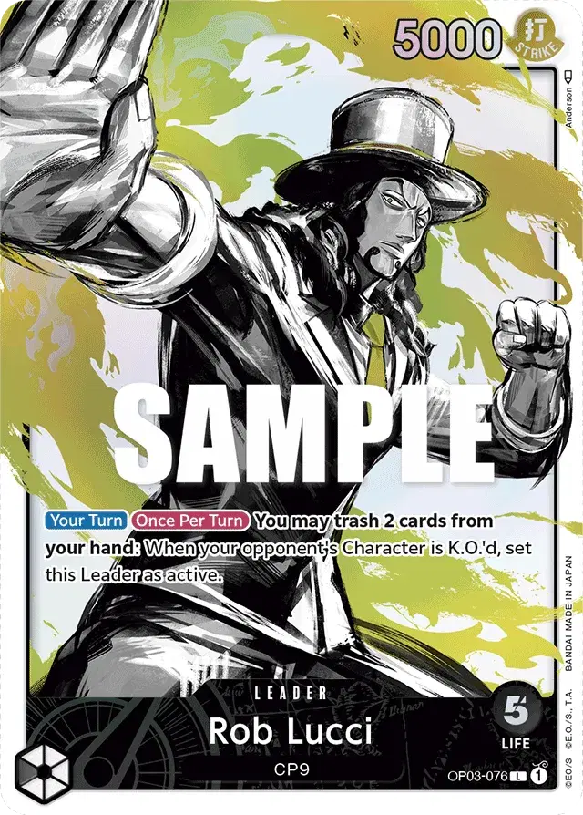 Rob Lucci Pillars of Strength 76