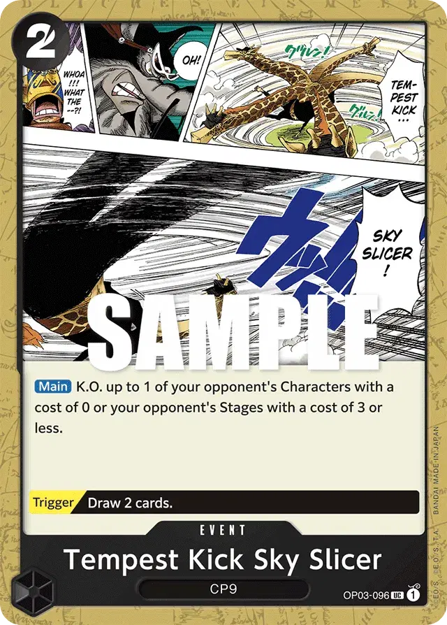 Tempest Kick Sky Slicer Pillars of Strength 96