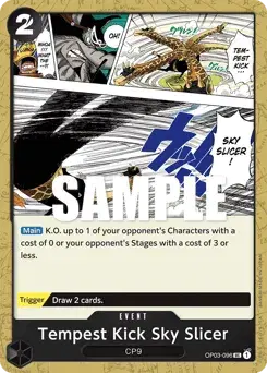 Tempest Kick Sky Slicer Pillars of Strength
