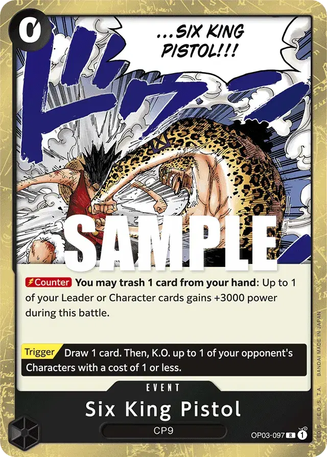 Six King Pistol Pillars of Strength 97