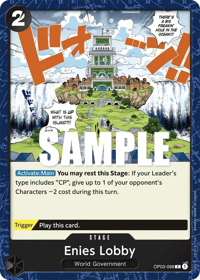 Enies Lobby Pillars of Strength 98