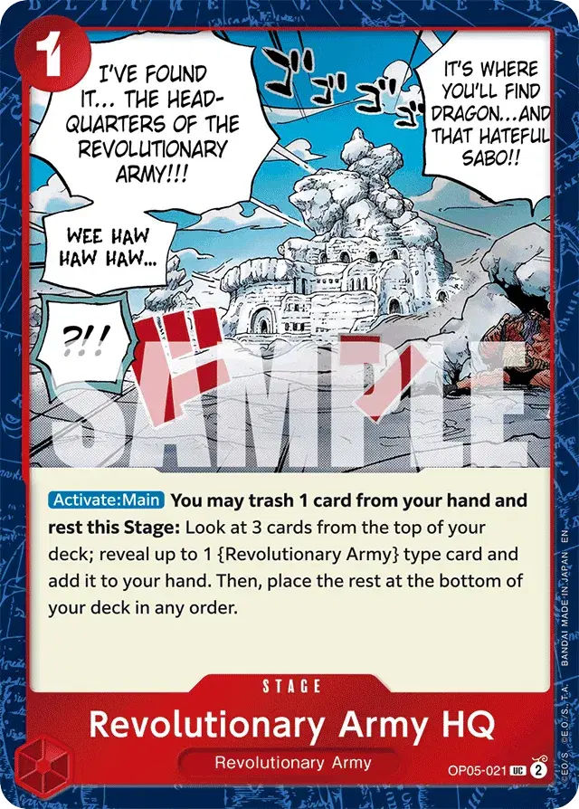 Revolutionary Army HQ Awakening of the New Era 21