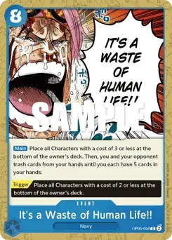 It's a Waste of Human Life!! Awakening of the New Era