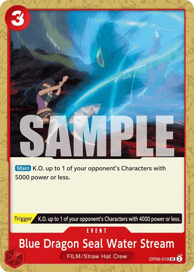 Blue Dragon Seal Water Stream Wings of the Captain 19