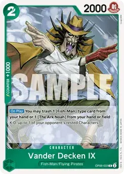Vander Decken IX Wings of the Captain