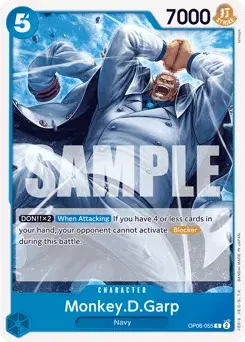 Monkey.D.Garp Wings of the Captain