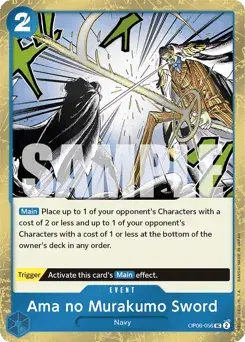Ama no Murakumo Sword Wings of the Captain