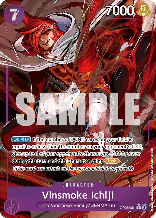 Vinsmoke Ichiji Wings of the Captain 61
