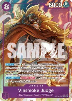Vinsmoke Judge Wings of the Captain