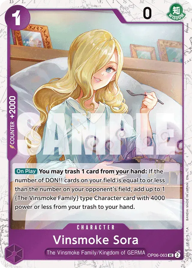 Vinsmoke Sora Wings of the Captain 63
