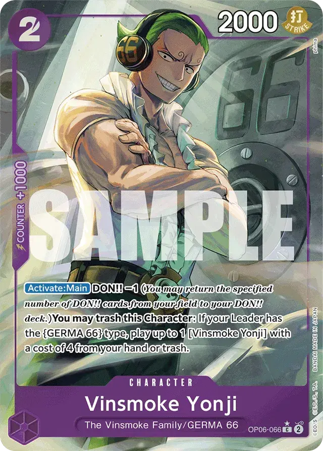 Vinsmoke Yonji Wings of the Captain 66