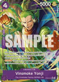 Vinsmoke Yonji Wings of the Captain