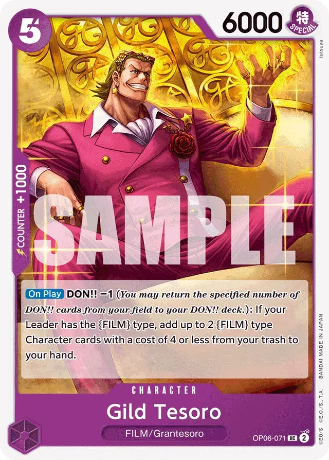 Gild Tesoro Wings of the Captain 71